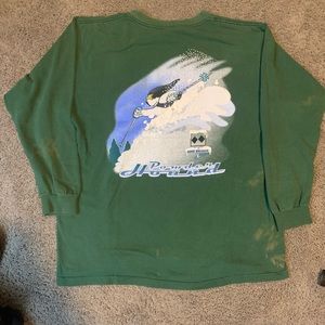 Single Stitched 90s Big Dogs Powder Hound Longsleeve